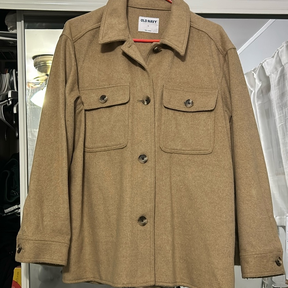 Old Navy- Button Coat - image 1